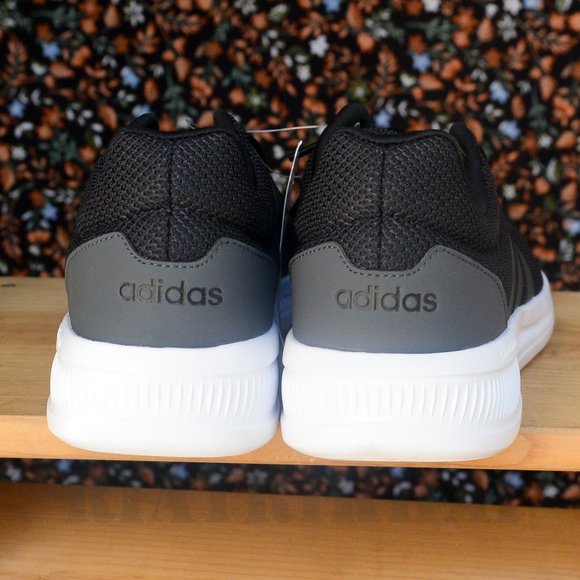 Adidas Men's Lite Racer CLN 2.0 Running Sneaker Shoes Black - Picture 4 of 6